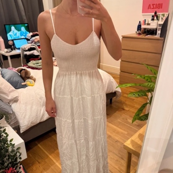 White Urban Outfitters Maxi Dress, Size M - Picture 3 of 5